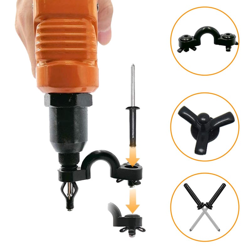 CLIO 10 Pcs Kayak Pad Eyes Kit with 20 Tri-Grip Rivet Kit for Kayaks - Image 4